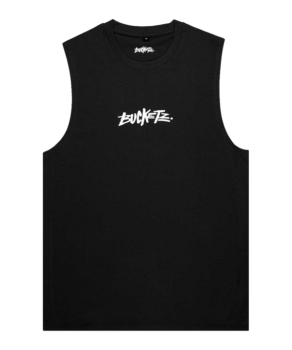Bucketz Ball Park Sleeveless T-Shirt Schwarz - schwarz