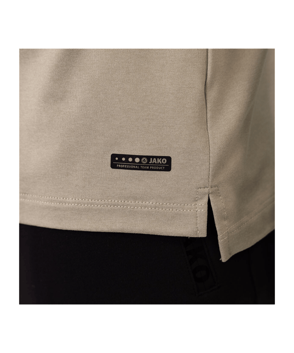 JAKO Pro Casual T-Shirt Beige F385 - beige
