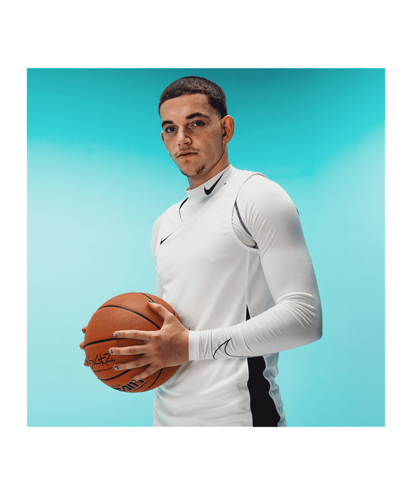 Nike Team Basketball Stock Trikot Weiss F100 - weiss