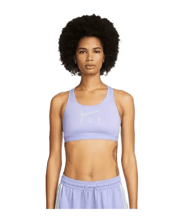 Nike Dri-FIT Fly Sport-BH Damen Lila F569 - lila