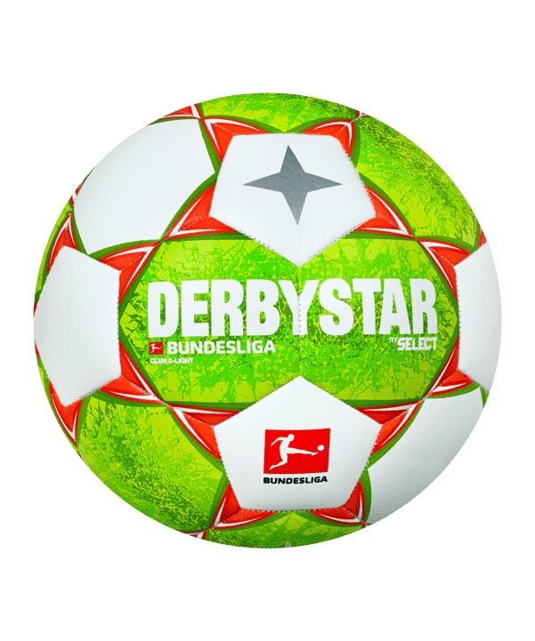 Derbystar Bundesliga Club S-Light v21 Trainingsball 290 Gr. 2021/2022 Grün Orange F021 - orange