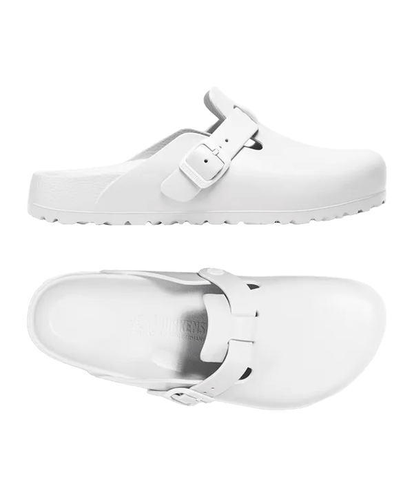 Birkenstock Boston EVA Weiss - weiss