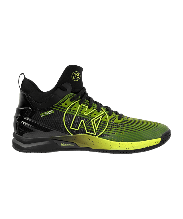 Kempa Attack Mid Schuh Schwarz F03 - schwarz