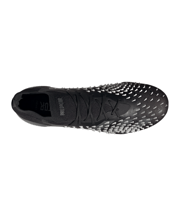 adidas Predator FREAK.1 L FG Superstealth Schwarz Grau - schwarz