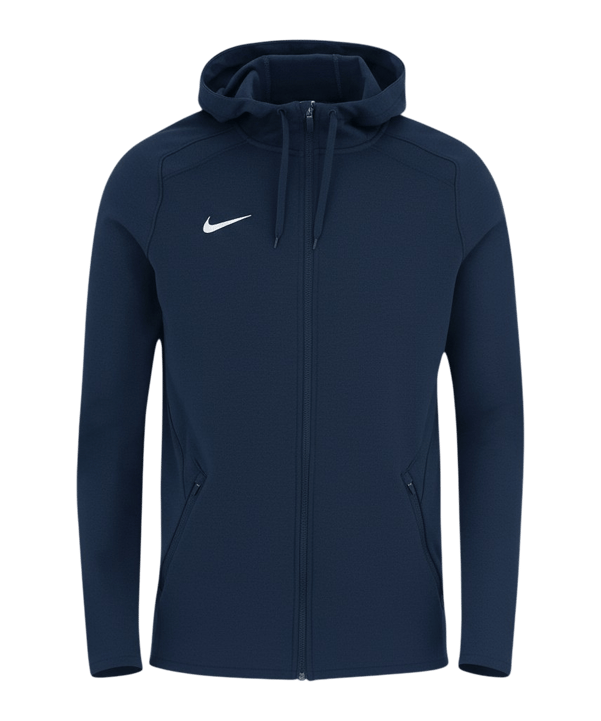 Nike Team Training Kapuzenjacke Blau F451 - blau