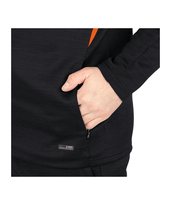 JAKO Giacca con cappuccio nero C506 - nero