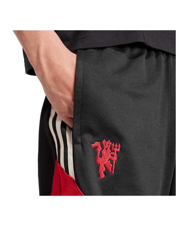 adidas Originals Manchester United Short Schwarz - schwarz
