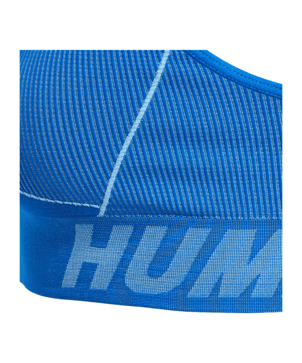Hummel Te Christel Seamless Sports Tanktop Damen Blau F7216 - blau