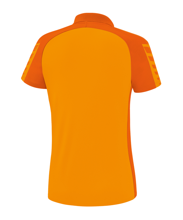 Erima Six Wings Poloshirt Damen Orange - orange
