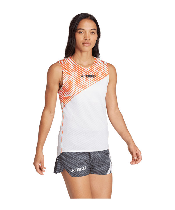 adidas Terrex Pro Canottiera Donna Bílá - bianco
