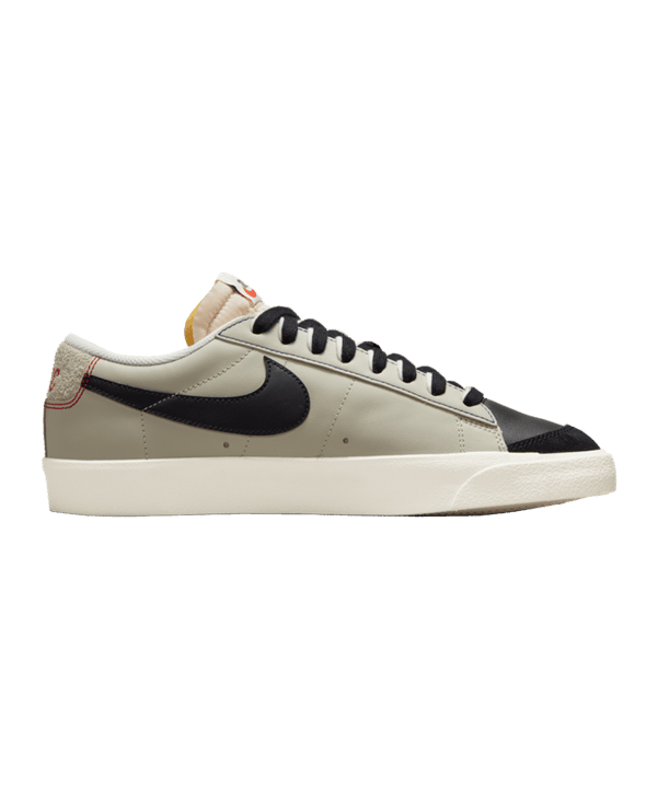 Nike Blazer Low Schwarz Beige Gold F001 - schwarz