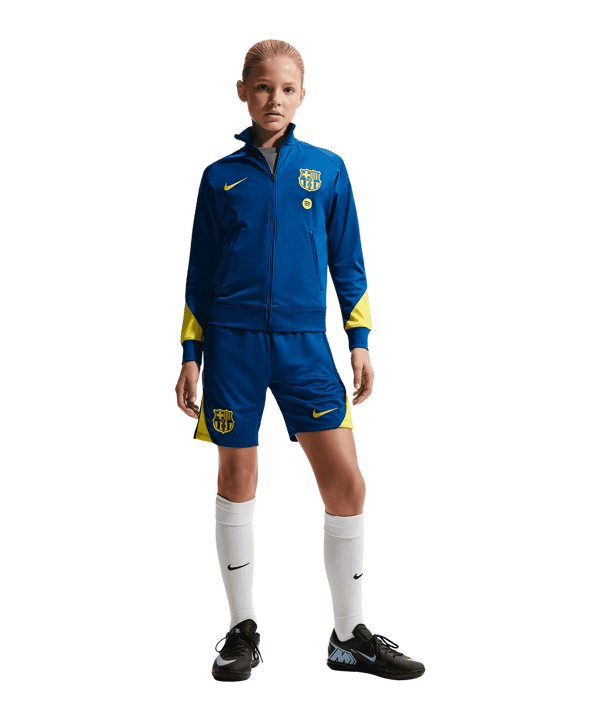 Nike FC Barcelona Strike Short Kids Blau F431 - blau