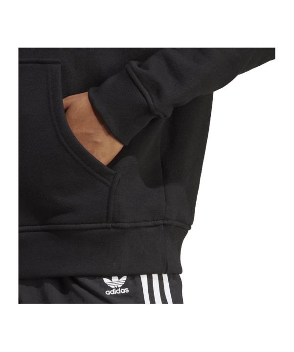 adidas Originals Trefoil Hoodie Black - schwarz
