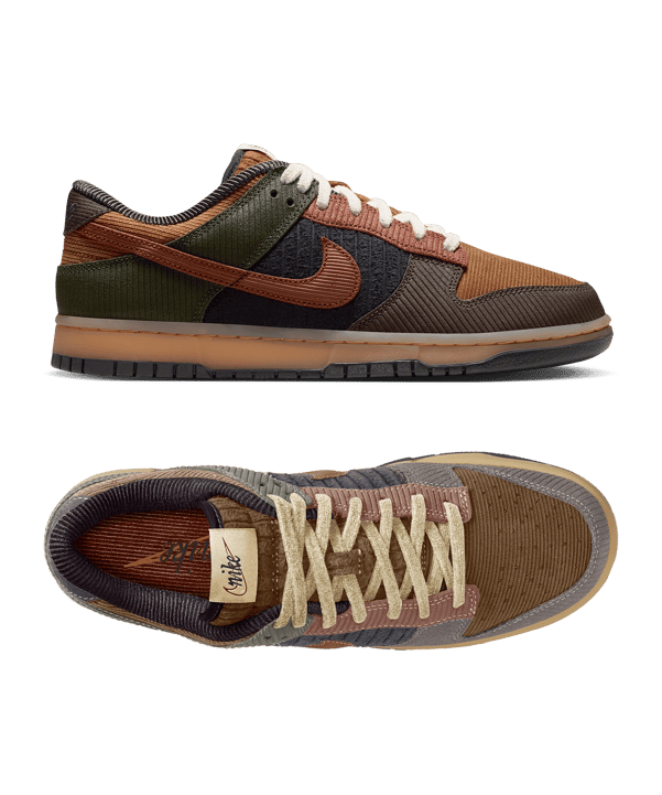 Nike Dunk Low Retro Premium Marron C201 - brun