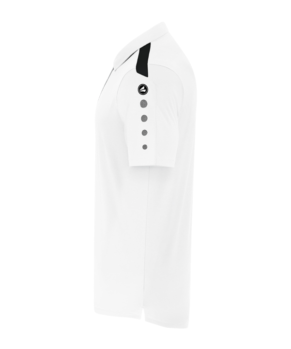 JAKO Power Poloshirt Kids Weiss Schwarz F000 - weiss