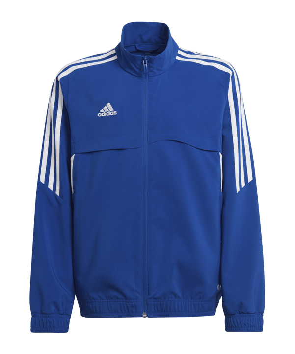 adidas Condivo 22 Präsentationsjacke Kids Blau - blau
