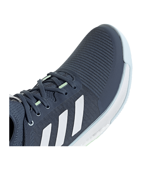 adidas Crazyflight Mid Damen Blau Weiss - blau