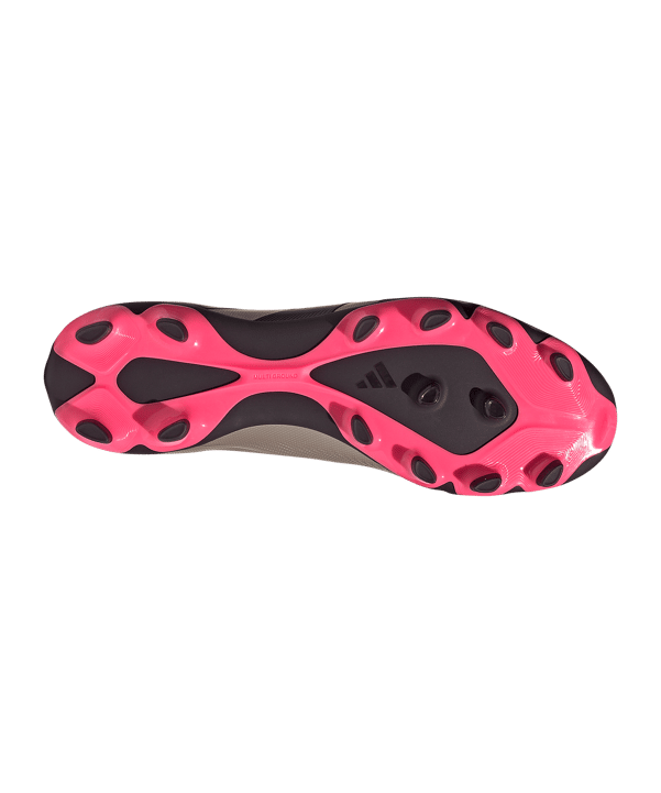 adidas Predator League MG Vivid Horizon Grau Pink - grau