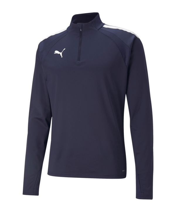 PUMA teamLIGA HalfZip Sweatshirt Blau F06 - blau