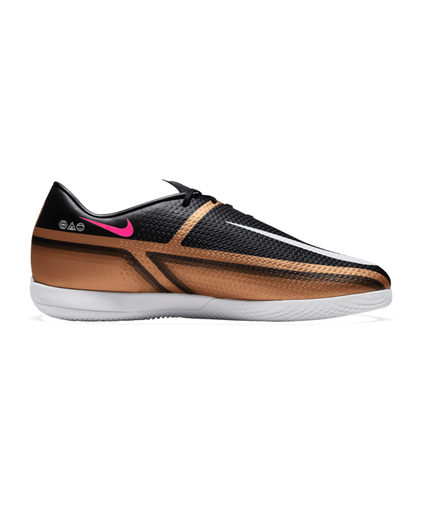 Nike Phantom GT2 Academy IC Halle Generation Gold Schwarz F810 - gold