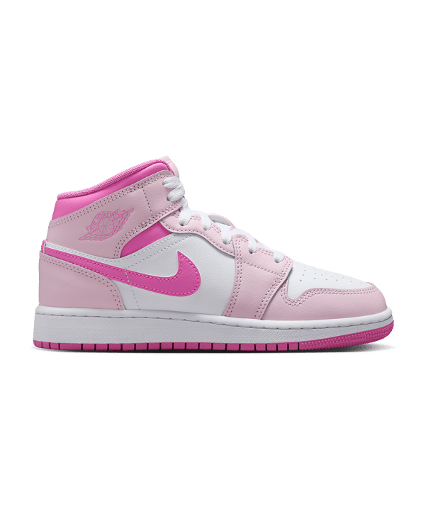 Jordan Air 1 Mid Bambini Rosa C601 - rosa