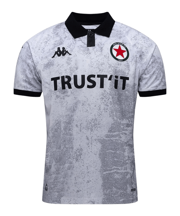Kappa Red Star Trikot Away 2025/2026 Weiß - weiss