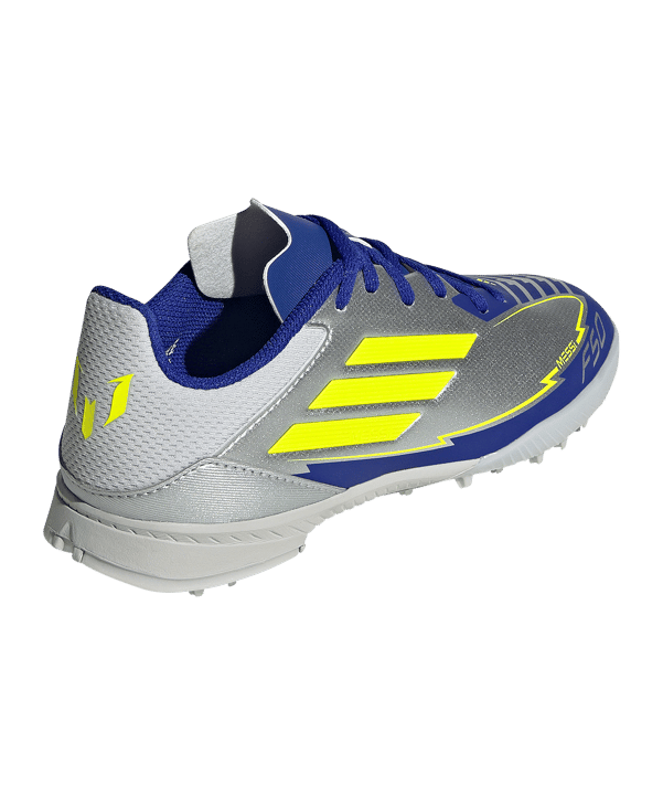 adidas F50 League TF Messi Kids Silber - silber