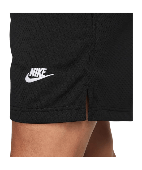 Nike Club Mesh Flow Short Schwarz F010