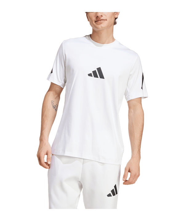 adidas Z.N.E. T-Shirt Weiss - weiss