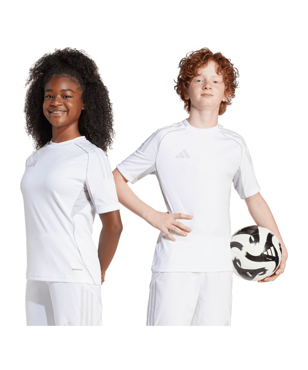 adidas Tiro 25 Competition Trikot Kids Weiss - weiss