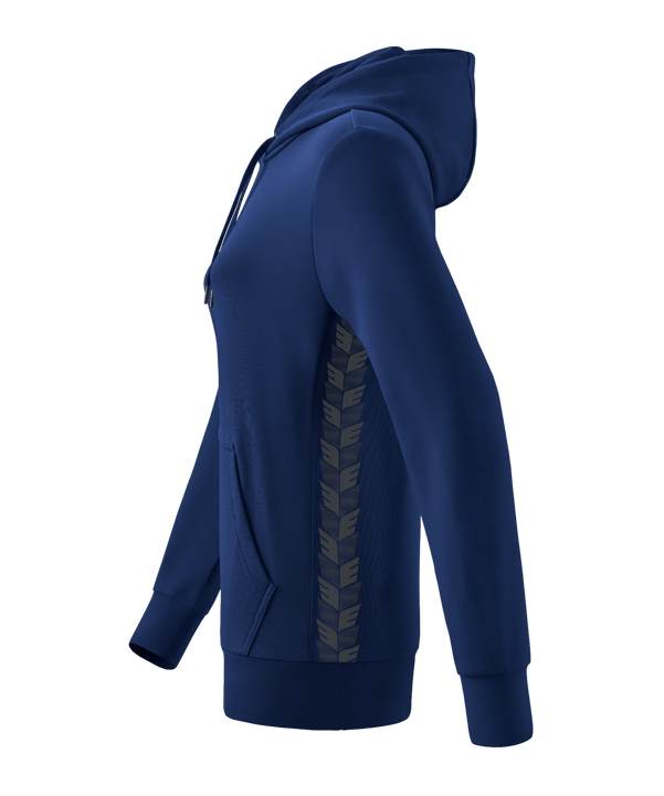 Erima Team Essential Hoody Damen Dunkelblau - blau