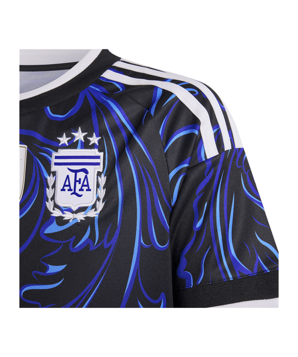 adidas AFA Argentinien Messi Trikot Away WM 2026 Kids Schwarz - schwarz
