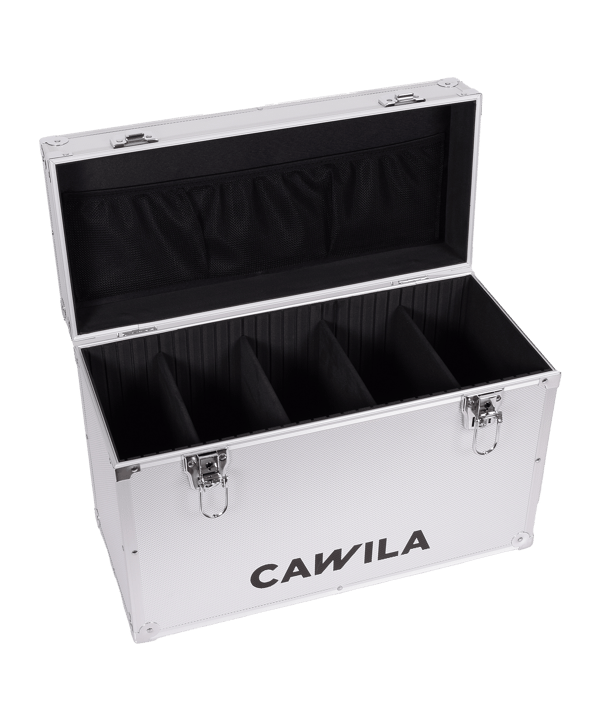 Cawila ACADEMY Sanitätskoffer 450x200x300 mm Silber - silber