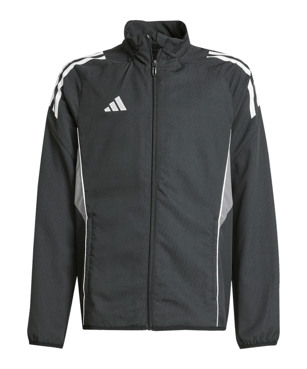 adidas Tiro 25 Competition Präsentationsjacke Kids Schwarz - schwarz
