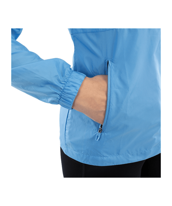 JAKO Flow Lightweight Jacke Damen Blau F430 - blau