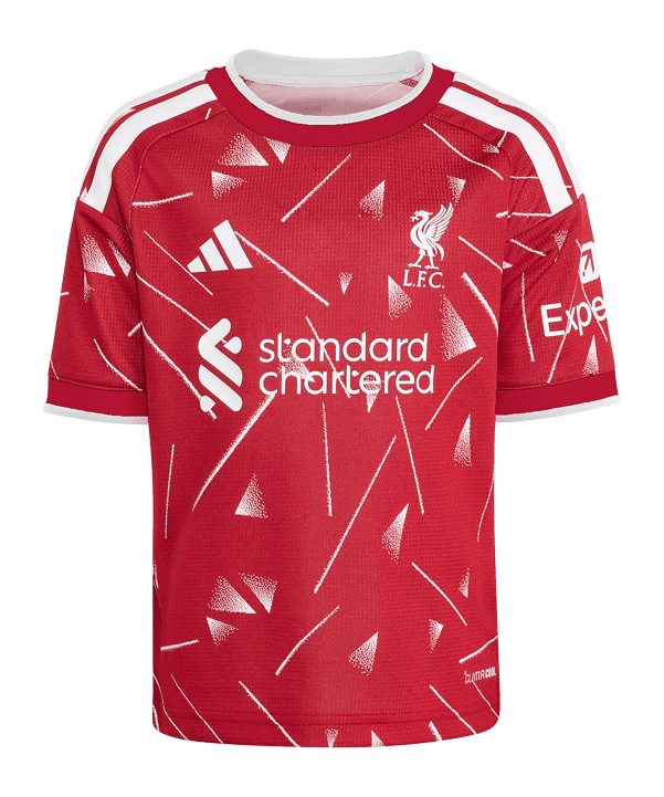 adidas FC Liverpool Trikot Set Home 2026/2027 Kids Rot