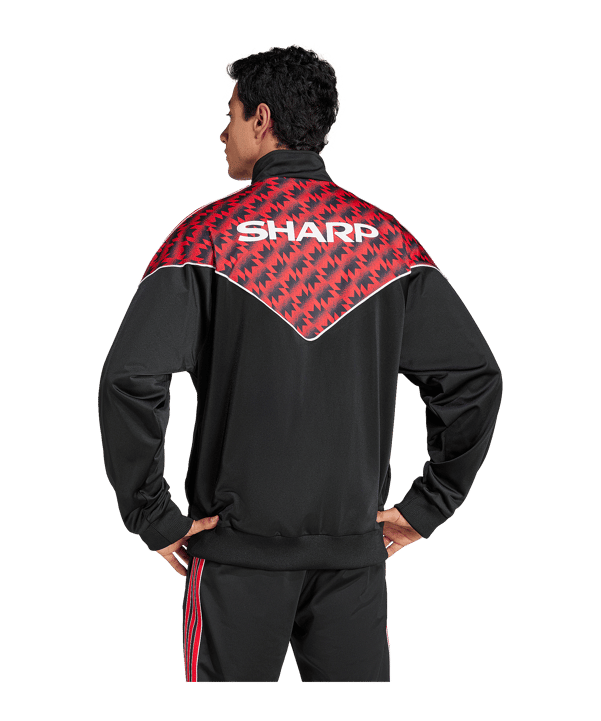 adidas Manchester United 1991 Trainingsjacke Schwarz - schwarz