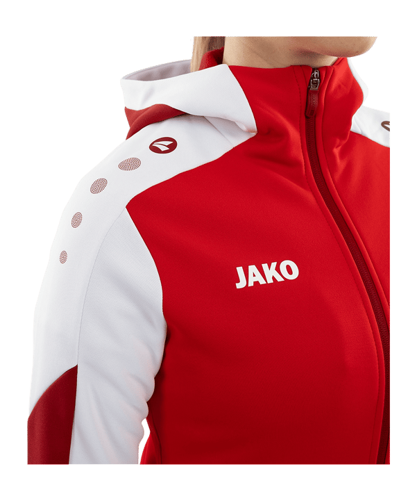 JAKO Dynamic Kapuzenjacke Damen Rot F114 - rot