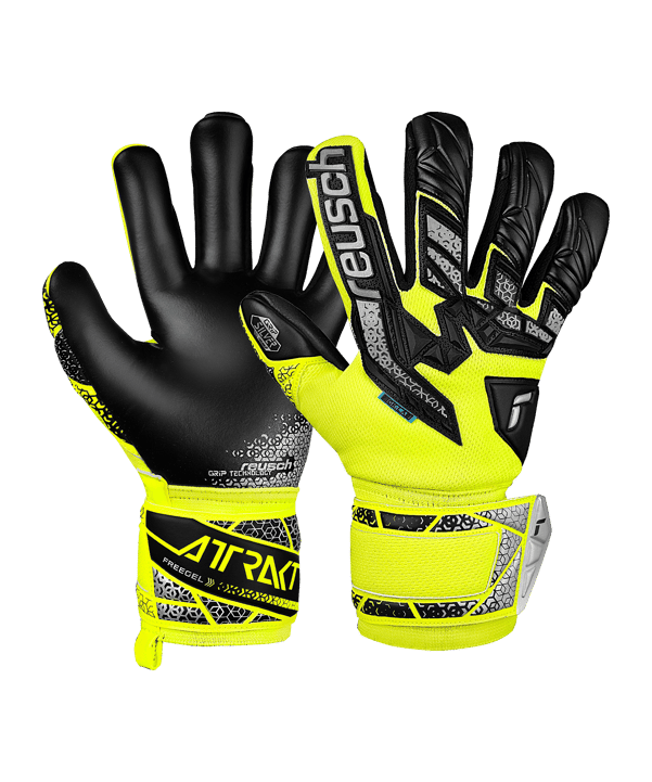 Reusch Attrakt Freegel TW-Handschuhe Kids F2025 - gelb