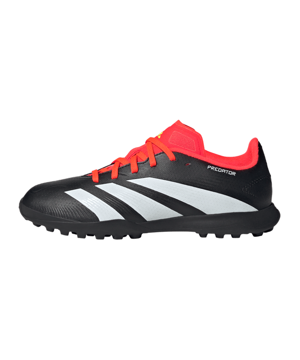 adidas Predator League TF Kids Solar Energy Schwarz Weiss Rot - schwarz