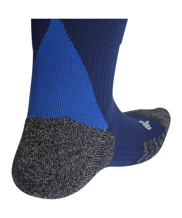 adidas Adisock 24 Strumpfstutzen Blau Weiss - blau