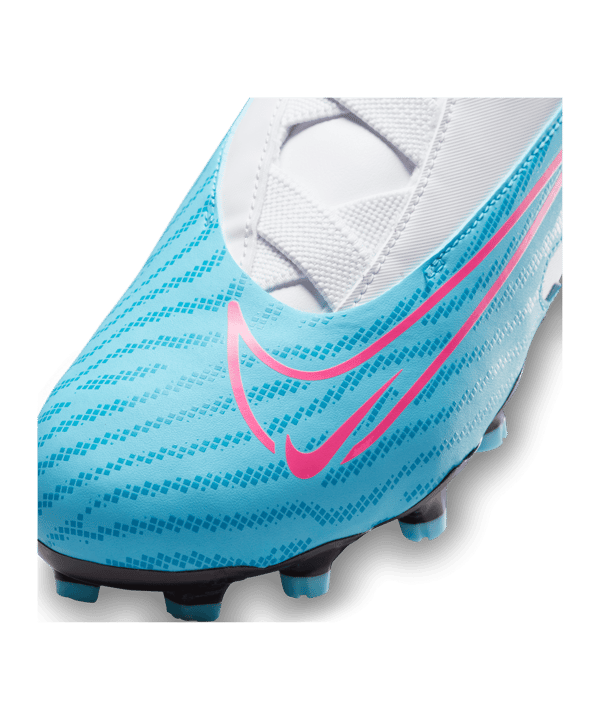 Nike Jr Phantom GX Academy FG/MG Blast Kids Blau Weiss Pink F446 - blau