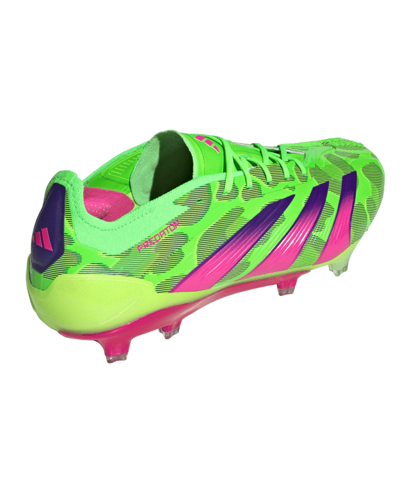 adidas Predator Elite FG Gen Pred Grün Pink Gelb - gruen