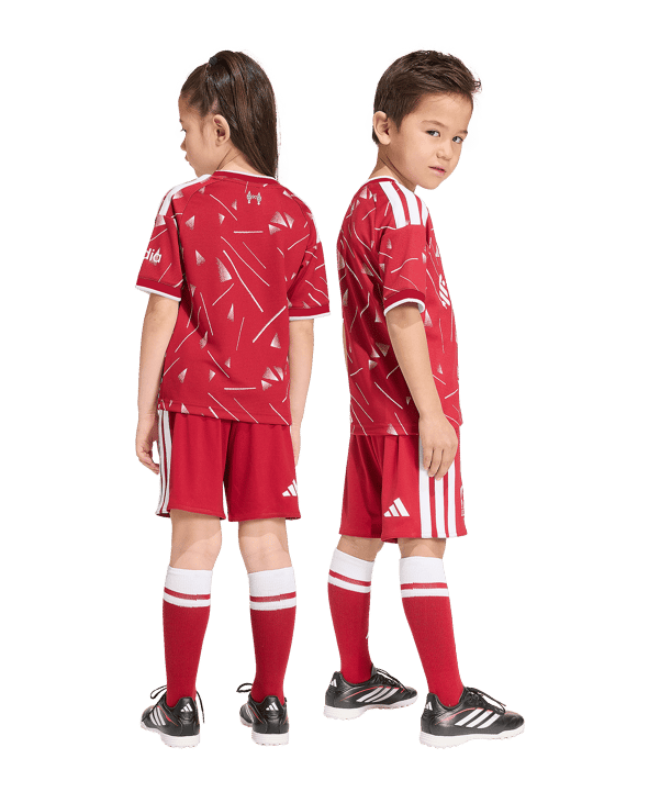 adidas FC Liverpool Trikot Set Home 2026/2027 Kids Rot