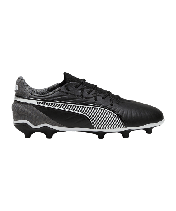 PUMA KING Match FG/AG Eclipse Jr Kids Schwarz Weiss F01 - schwarz