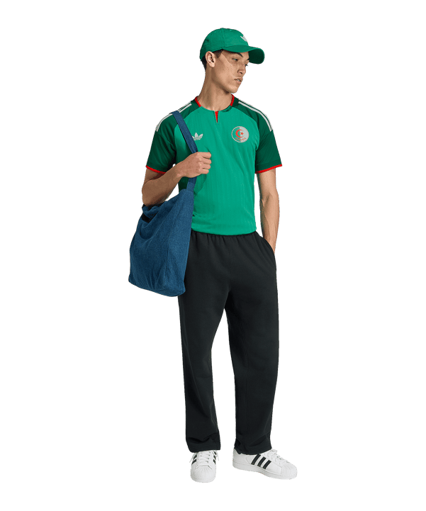 adidas FAF Algerien Trikot Away WM 2026 Grün - gruen