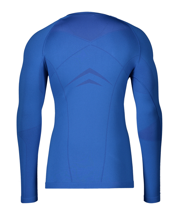 Odlo Performance Fundamentals Light L/S Crew Underwear Shirt Blau - blau