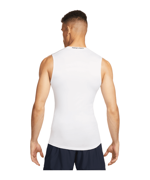 Nike Pro Dri-Fit Training Tanktop Weiss F100 - weiss