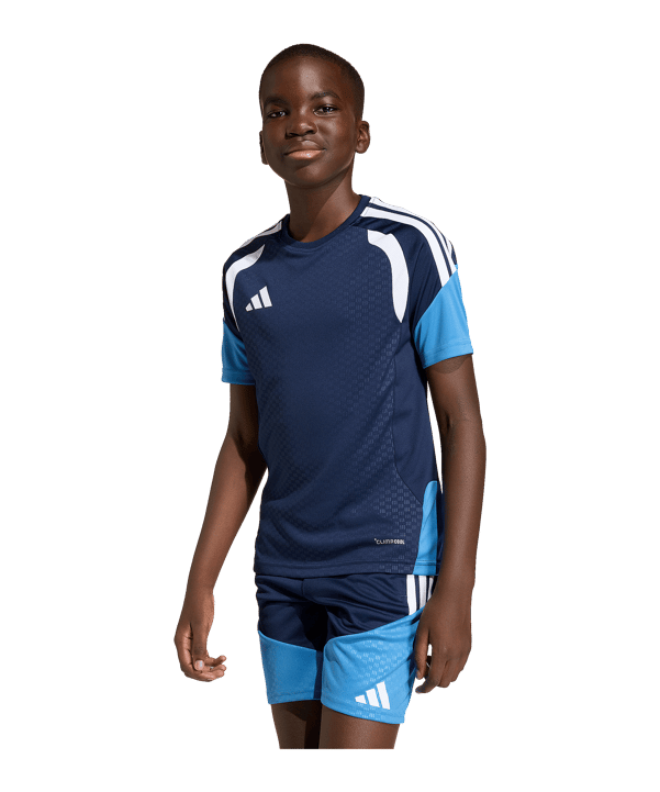 adidas Tiro 26 Competition Maglietta da Allenamento Bambini Blu Scuro - blu