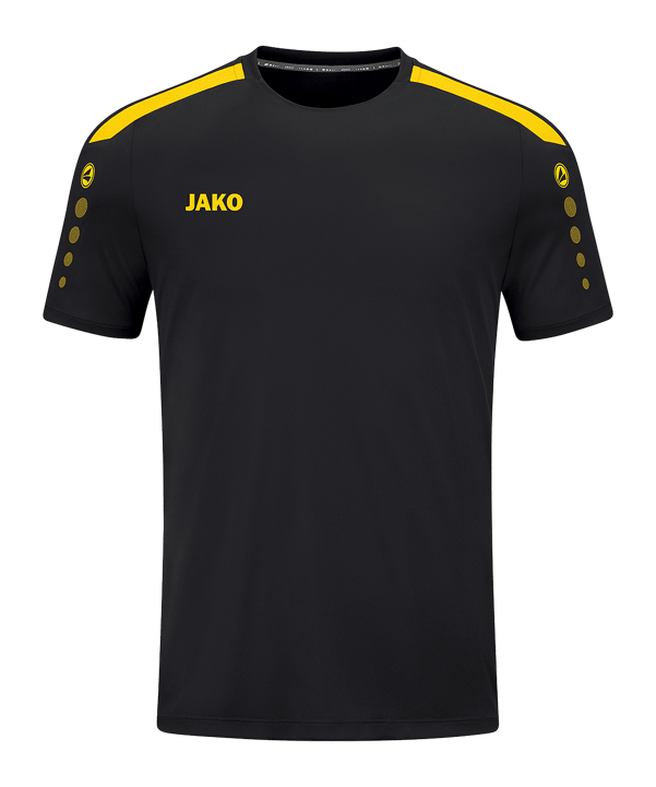 JAKO Power Trikot Kids Schwarz Gelb F803 - schwarz
